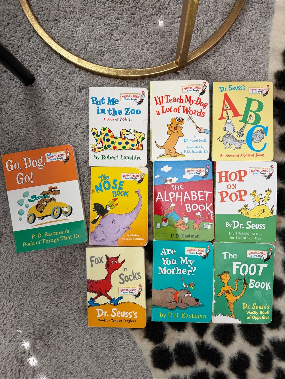 Lot of Dr.Seuss & P.D. Eastman Board Books